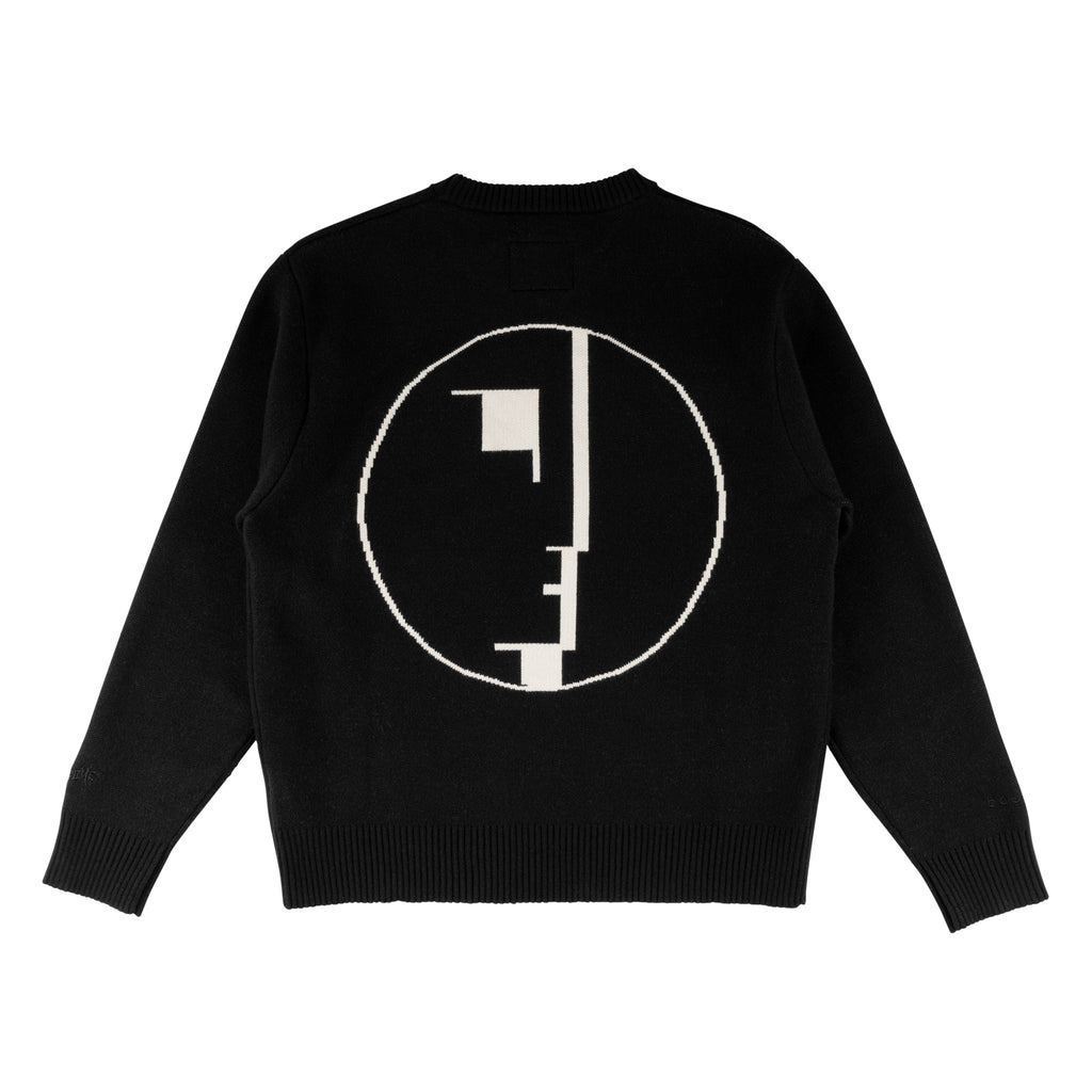 Welcome X Bauhaus Emblem Knit Sweater - Black – Slugger Skate Store