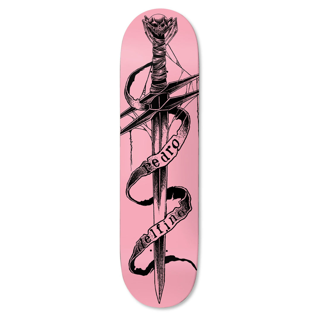 Deathwish Skateboards Pedro Delfino Rosefyre Deck - 8.5