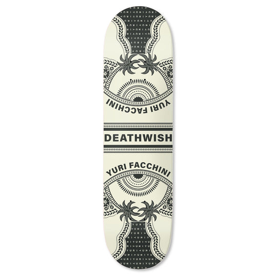 Deathwish Skateboards Yuri Zara Deck - 8.5 (Twin Tail)