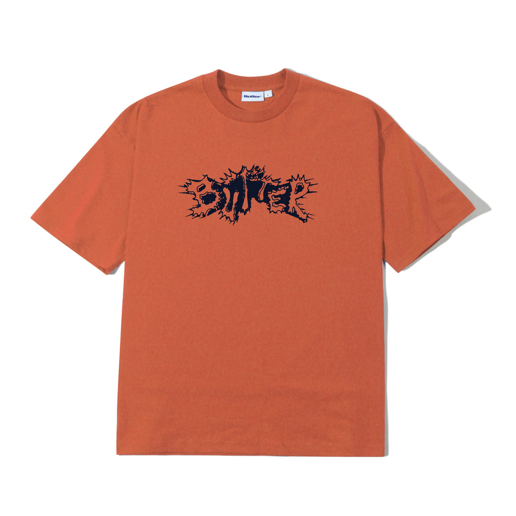 Butter Goods Eruption Tee - Coral