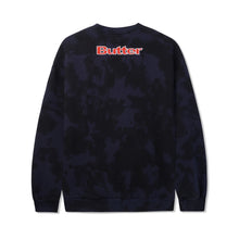 Butter Goods x Fantasia Crewneck Sweatshirt - Navy Tie Dye