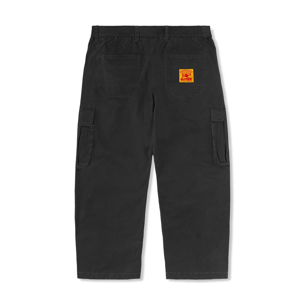 Butter Goods Field Cargo Pants Black Slugger Skate Store