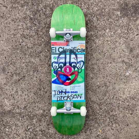 Deathwish Skateboards Jon Dickson Chatman Complete Skateboard - 8.00