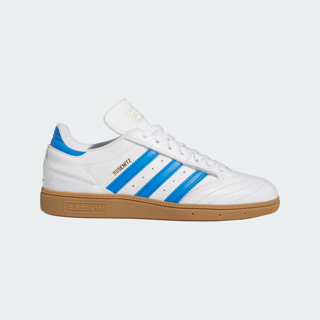 adidas Skateboarding Busenitz Pro Skate Shoes Cloud White Blue Bird Gold Metallic