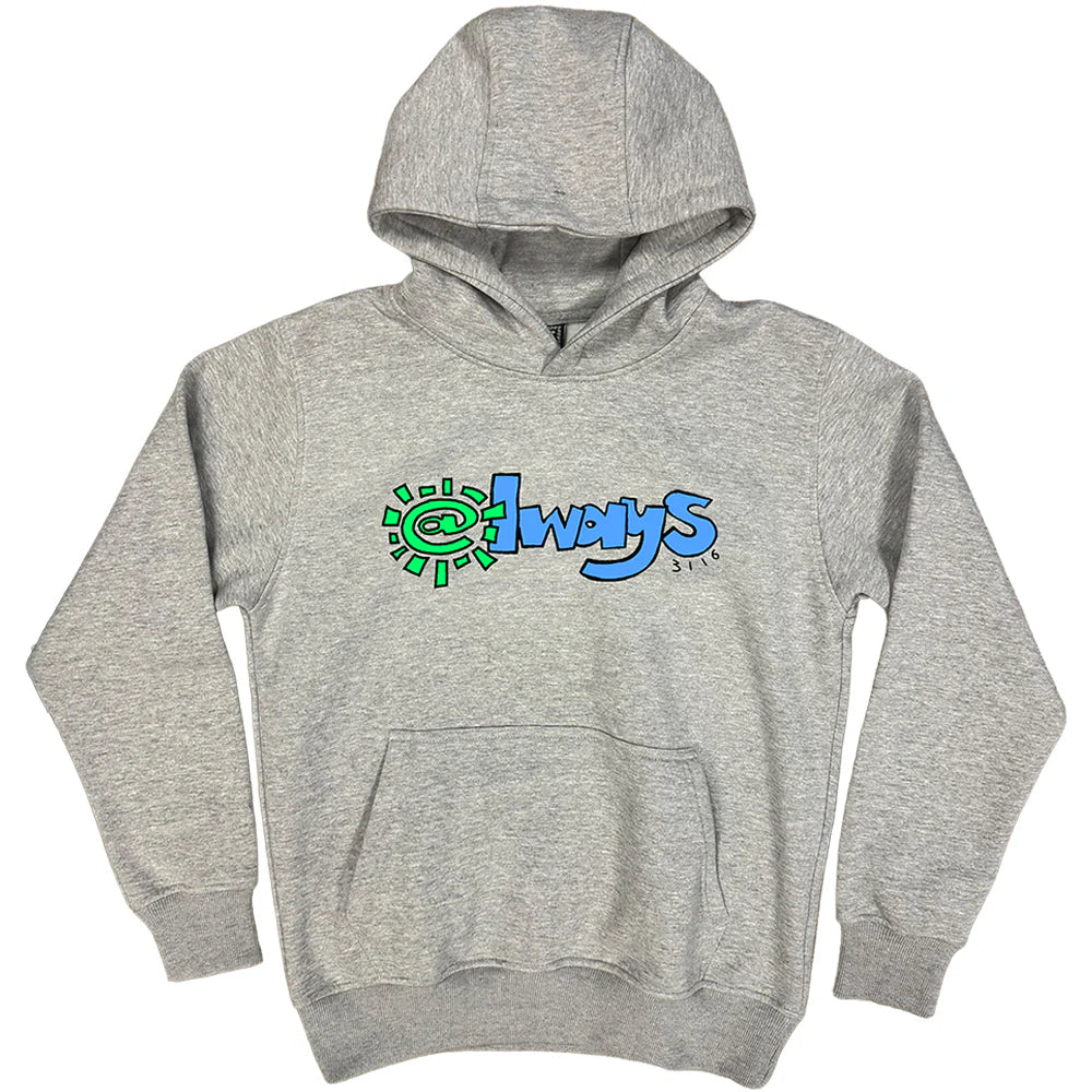 Always Do What You Should Do 3116 Hoodie - Grey – Slugger Skate Store
