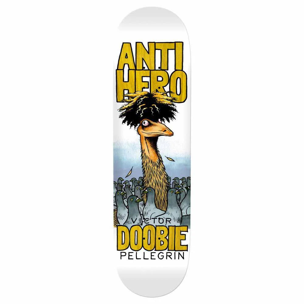 Anti Hero Skateboards Victor Doobie Pellegrin Debut Skateboard Deck - 8.75