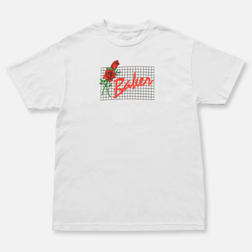 Baker Roses Tee - White