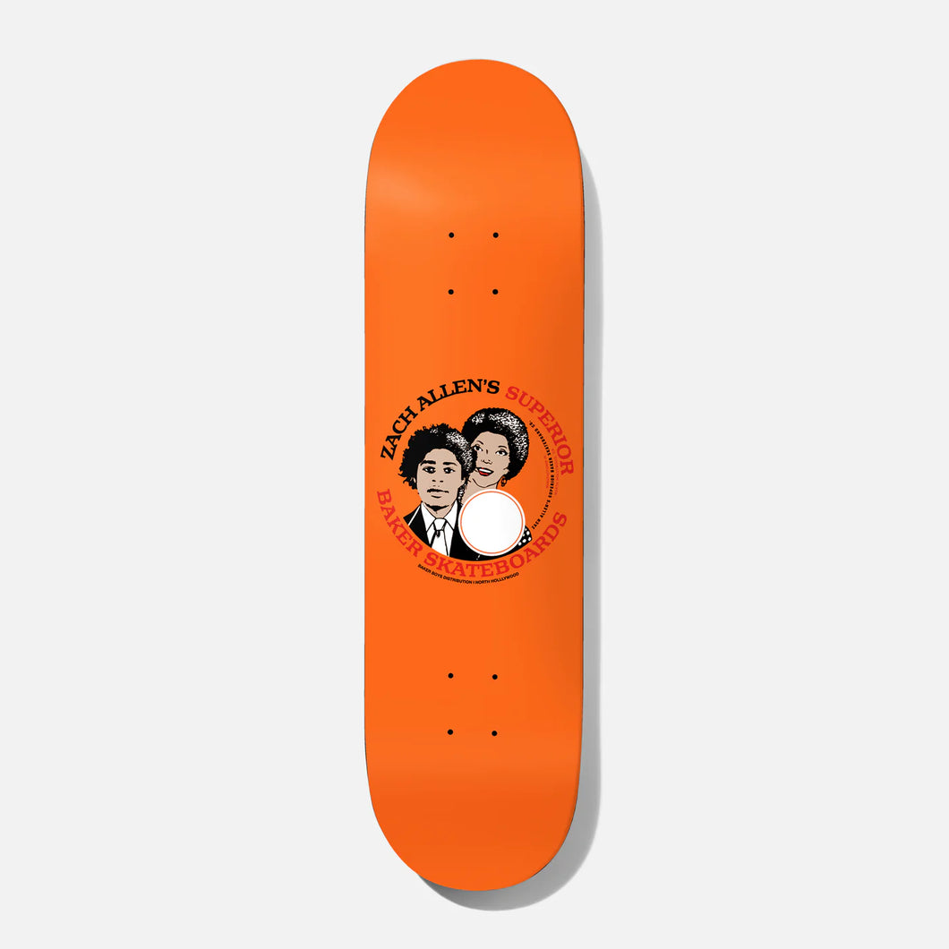 Baker Zach Allen Don't Touch My Hair Skateboard Deck - 8.38