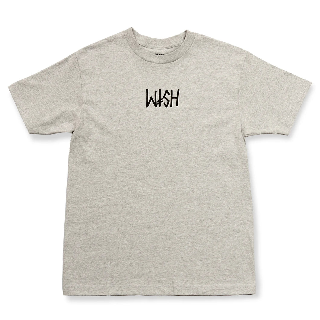 Deathwish Wish Tee - Heather Grey