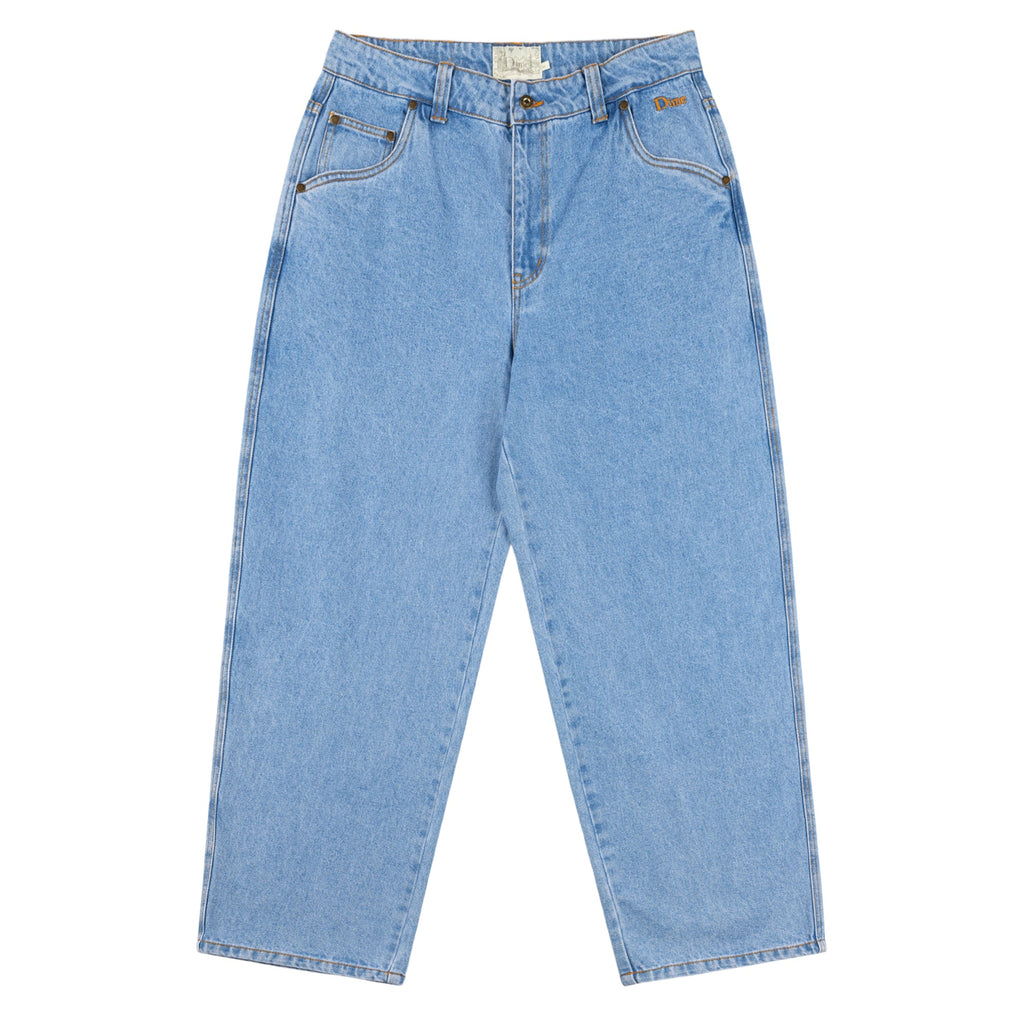 Dime MTL Classic Baggy Denim Pants - Blue Washed – Slugger Skate Store