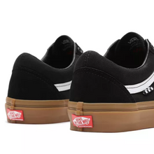 Vans Old Skool Pro Skateboard Shoes - Black/White/Gum