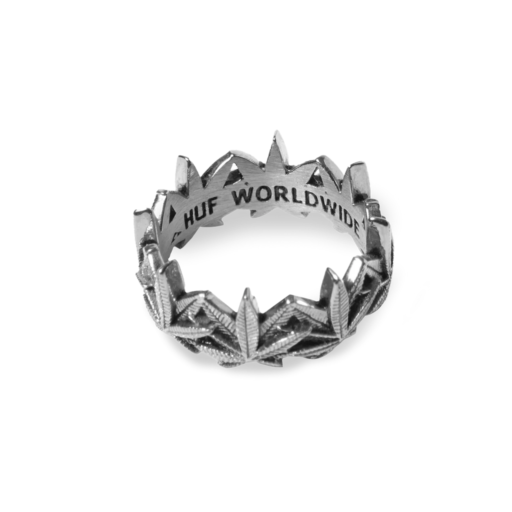 HUF Plantlife Ring - Silver – Route One