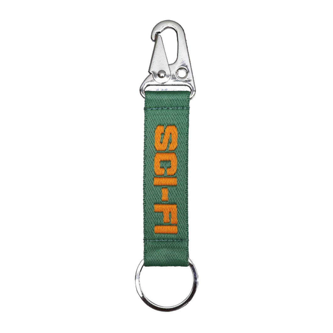 Sci-Fi Fantasy Webbing Keychain - Green