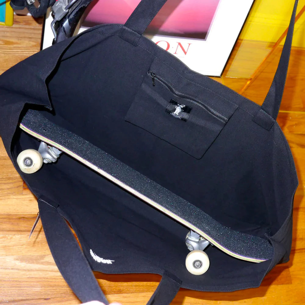 Snack Skateboards XXXL Skate Tote Bag Black Slugger Skate Store
