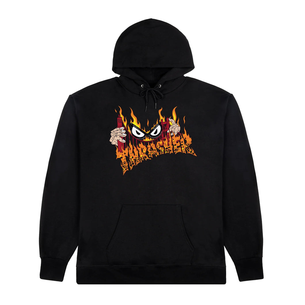 Thrasher Magazine Sucka Free Hoodie - Black