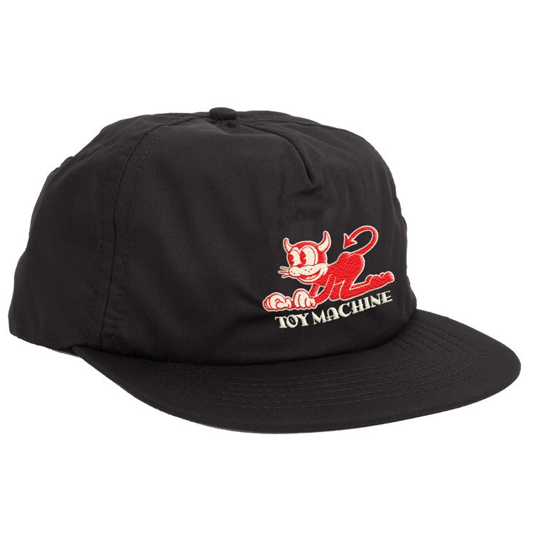 Toy Machine Toons Devil Cat Unstructured Cap - Royal