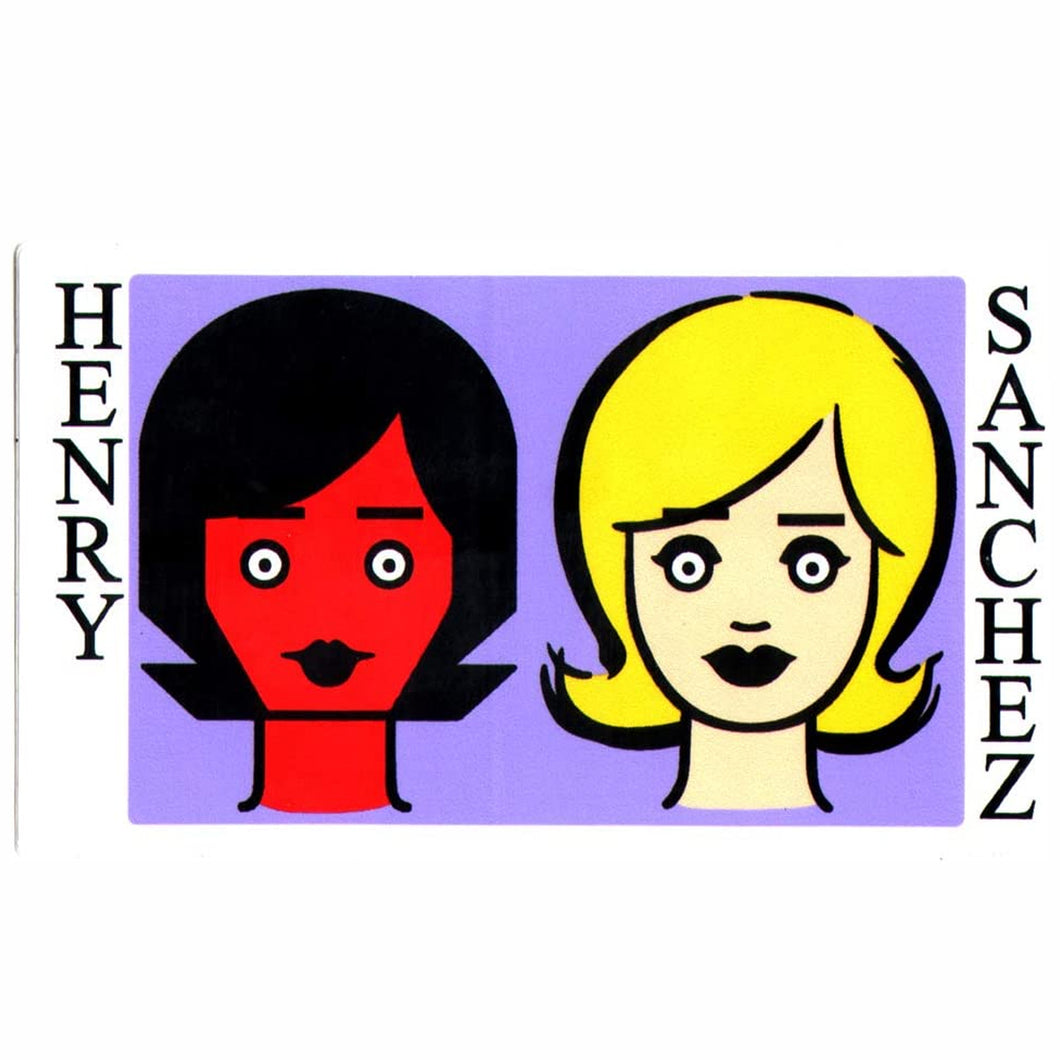 101 Skateboards - Two Girls Henry Sanchez Sticker