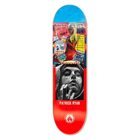 Black Label Skateboards Patrick Ryan Juxtapose Skateboard Deck - 8.25