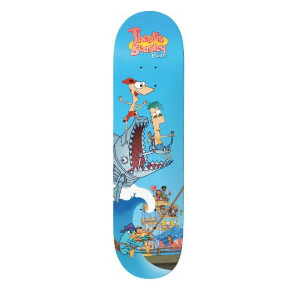 Baker Skateboards Theotis Beasley Step Brothers Skateboard Deck - 8.00