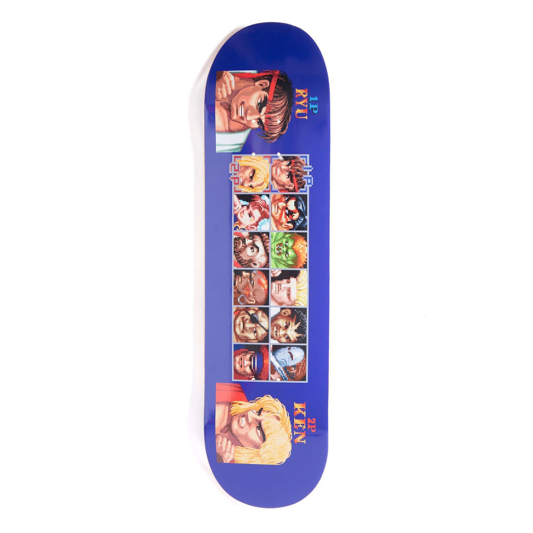 HUF X Street Fighter Players Select Skateboard Deck - 8.25