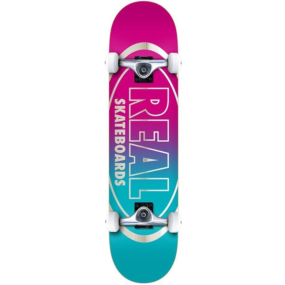 Real Skateboards Golden Oval Outline XL Complete Skateboard - 8.25