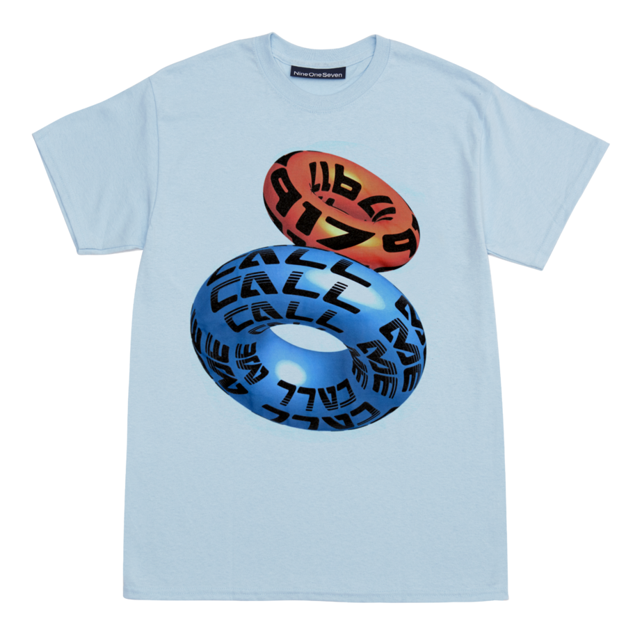 917 Tubes T Shirt - Light Blue