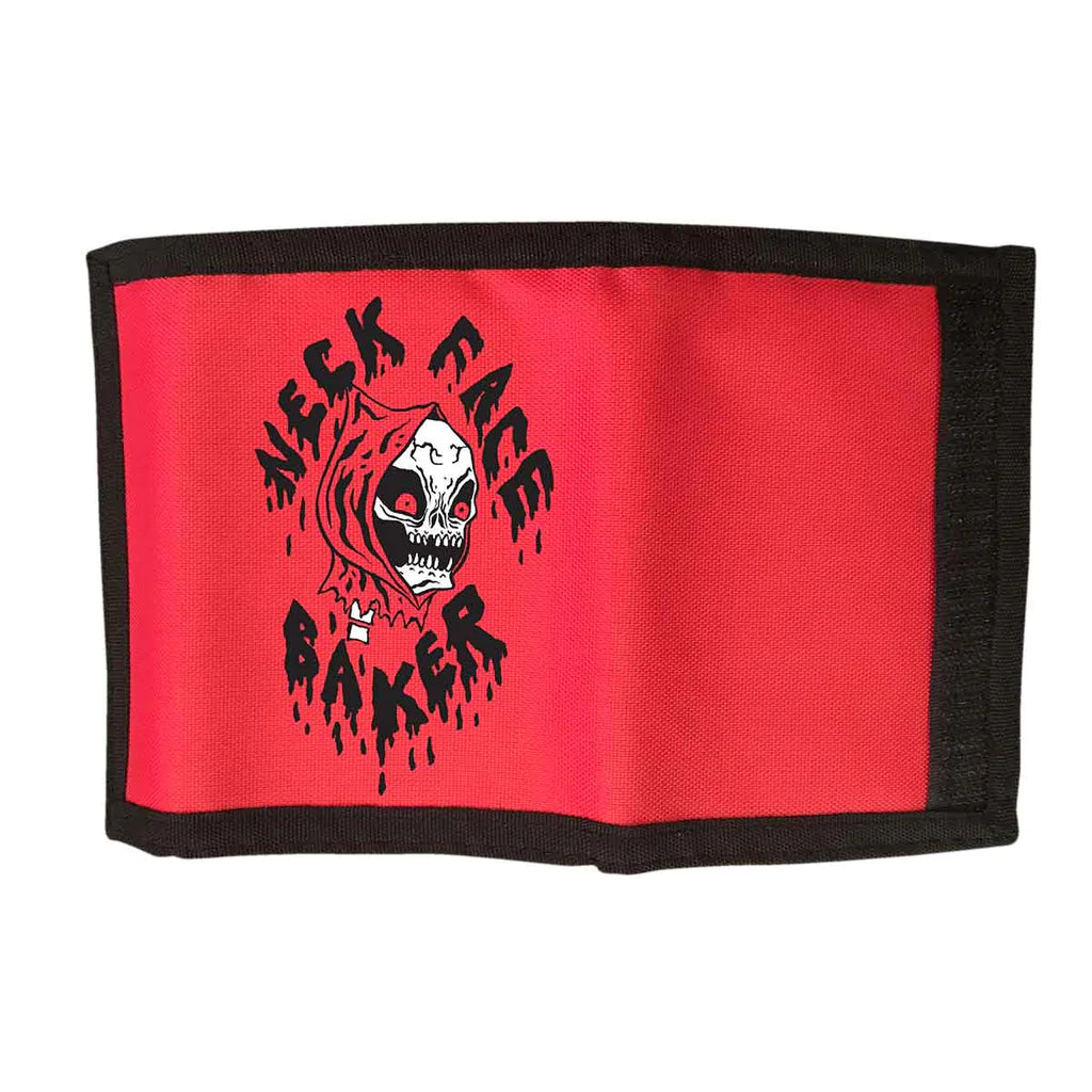 Baker Skateboards Neckface Wizardry Wallet Red/Black Slugger Skate