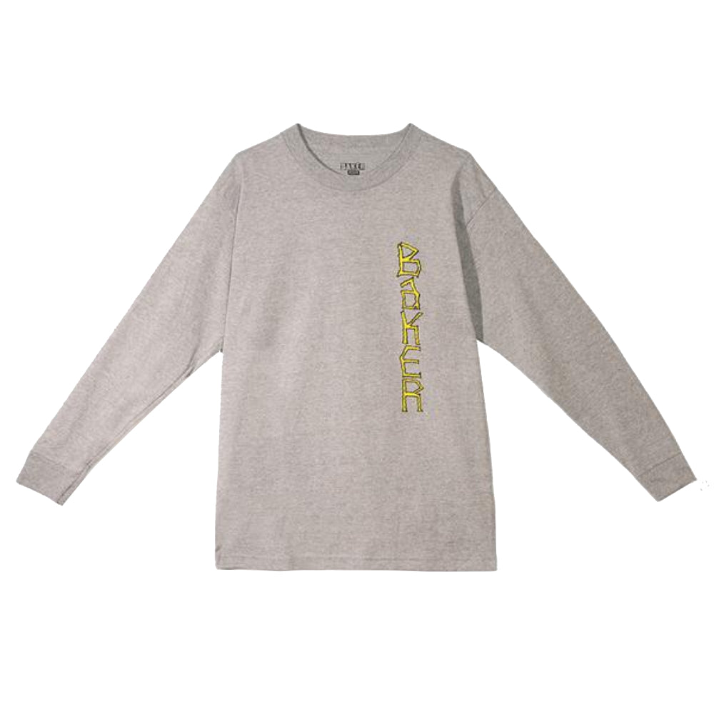Baker Skateboards Aggro Long Sleeve Tee - Grey