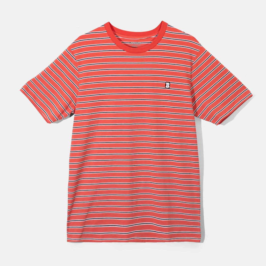 Baker Skateboards Capital B Red Stripe Tee