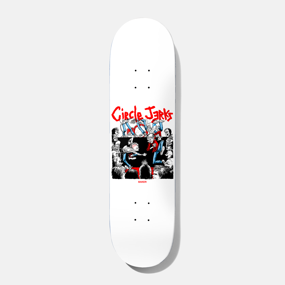 Baker Skateboards T-Funk Circle jerks Skateboard Deck - 8.25