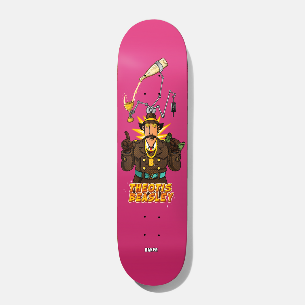 Baker Skateboards Theo Wowzers Skateboard Deck - 8.00