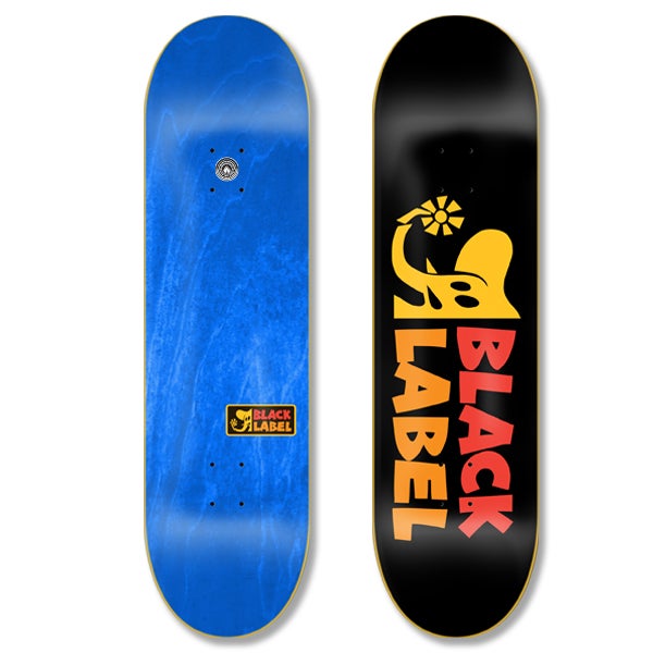 Black Label Skateboards Elephant Sector Skateboard Deck - 8.00