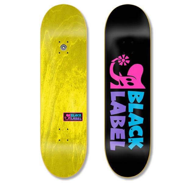 Black Label Skateboards Elephant Sector Skateboard Deck - 8.25