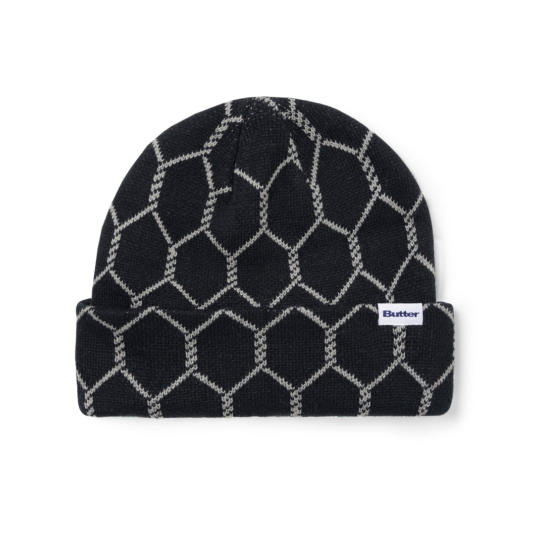 Butter Goods Chain Link Beanie - Black