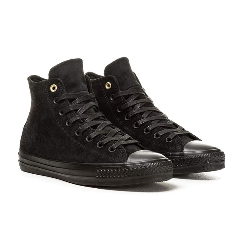 Converse Cons CTAS Pro Hi Skate Shoes - Black/Black