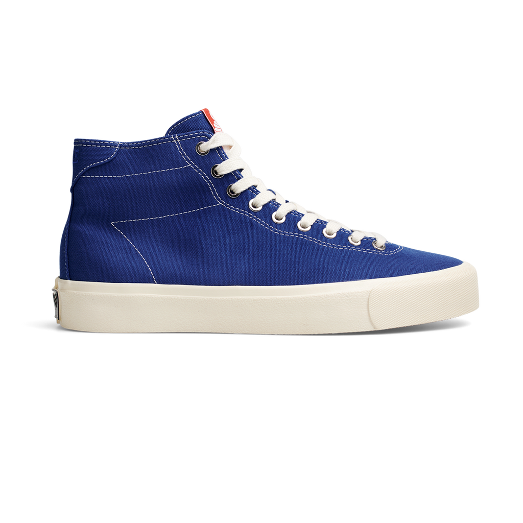 Last Resort AB VM001 Canvas Hi Vegan Skate Shoes True Blue White Slugger Skate Store