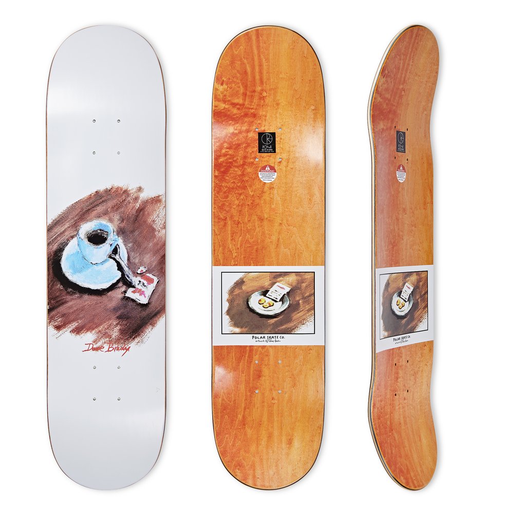 Polar Skate Co Dane Brady Cymbalino Skateboard Deck - 8.00