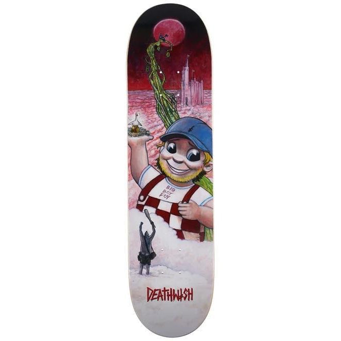 Deathwish Fee-Fi-Foy Skateboard Deck - 8.00