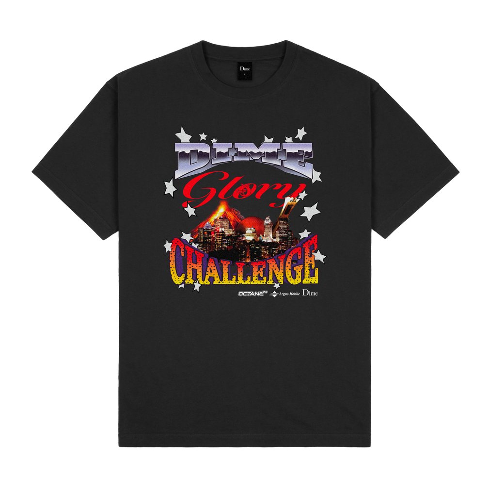 Dime MTL Dime Glory Challenge T-Shirt Black