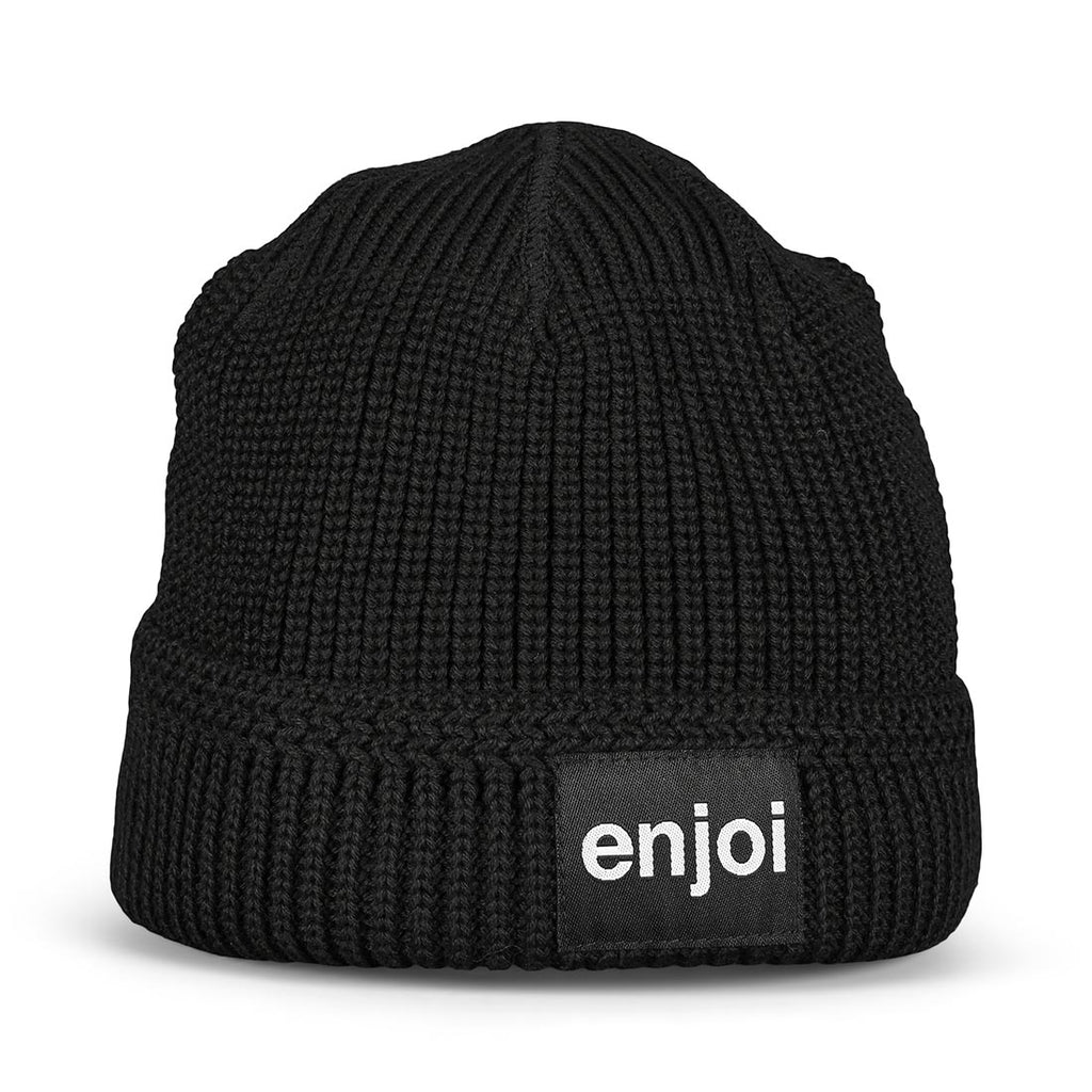 Enjoi Skateboards Reversible Logo Beanie Black Slugger Skate Store