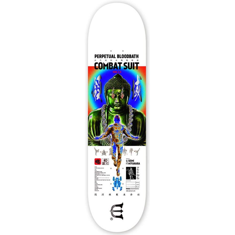 Evisen Skateboards Seimi Miyahara Combat Suit Skateboard Deck - 8.125