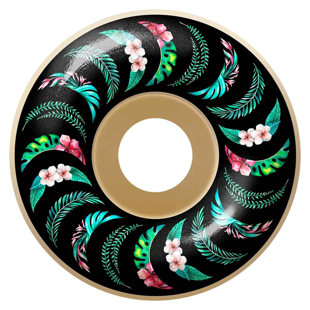 Spitfire Formula Four Floral Swirl Classics 99D Skateboard Wheels - 52mm