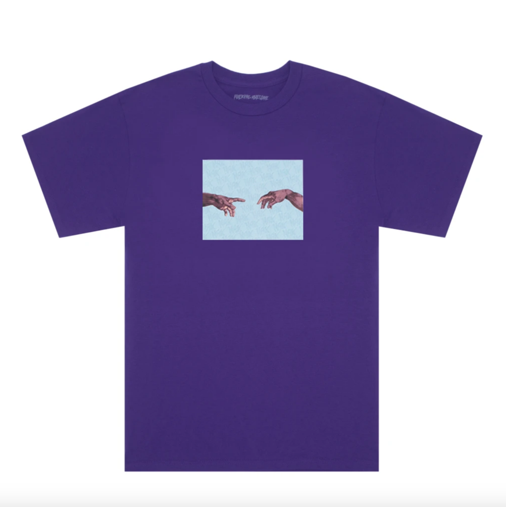 Fucking Awesome NAK Hands Tee Purple