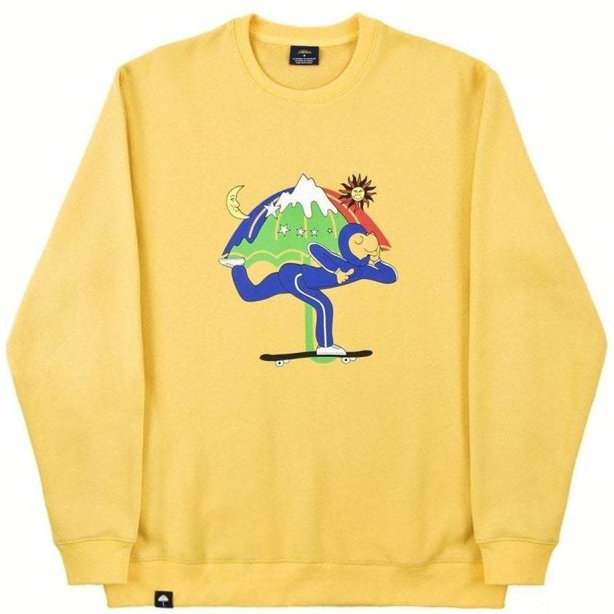 Hélas LSDOG Crewneck - Yellow