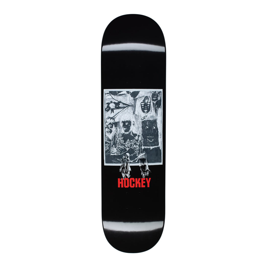 Hockey Skateboards Kevin Rodrigues Rosie (Black Dip) Skateboard Deck - 8.25