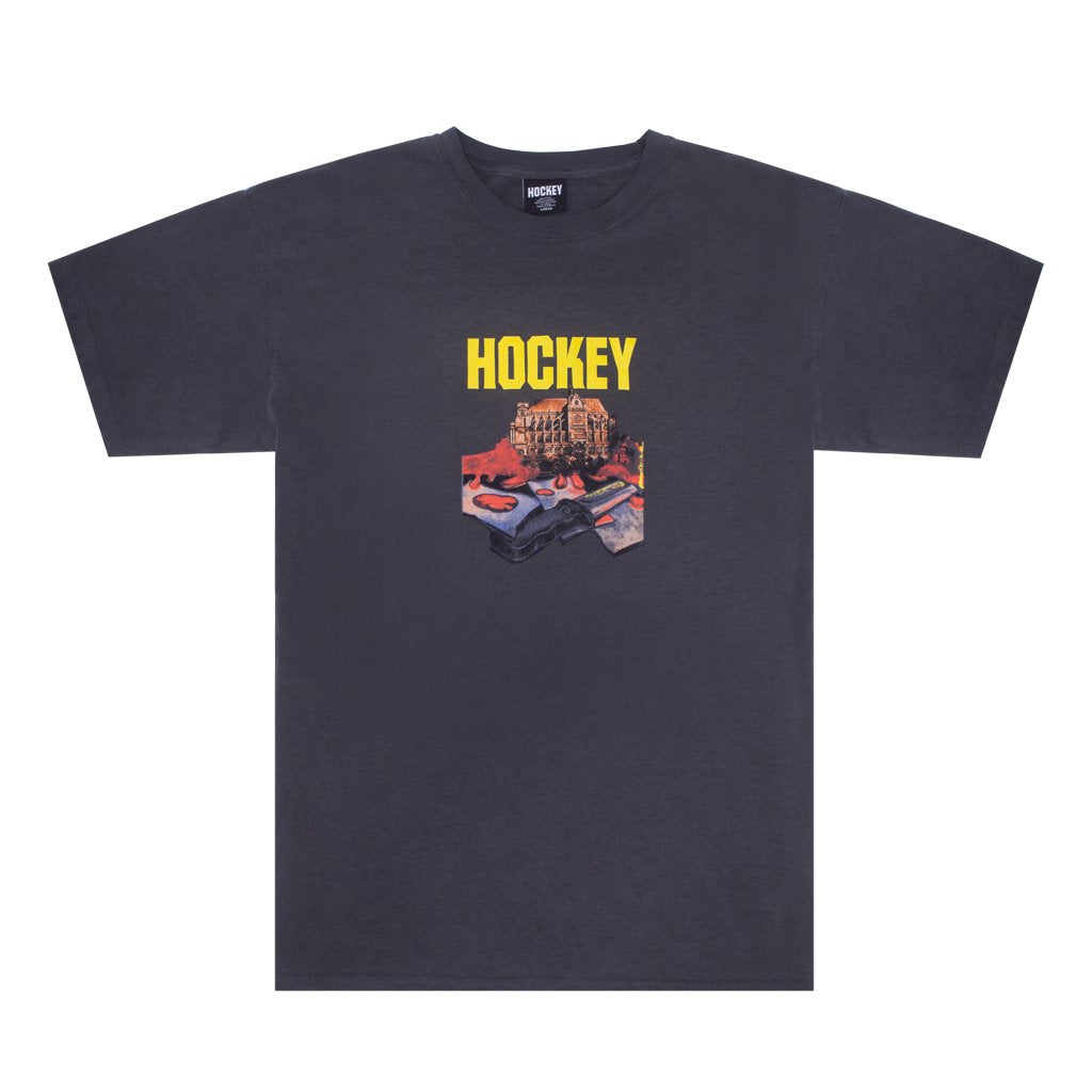 Hockey St. Kev Tee Pigment Dyed Charcoal