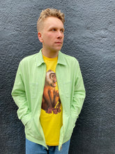 Converse Utility Zip Up Shirt - Spring Green