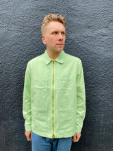 Converse Utility Zip Front Shirt - Spring Green