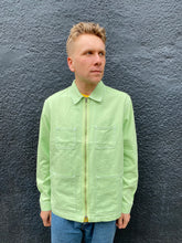 Converse Utility Zip Up Shirt - Spring Green