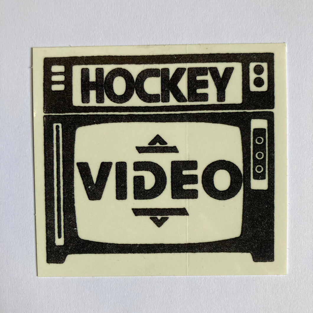 Hockey Skateboards - Video Sticker